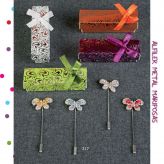 Alfiler Mariposa con Cajita Regalo (Min.60 u.)