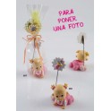 Bebe agatas rosa