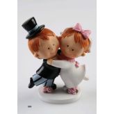 Pareja Novios Tarta Rom&aacute;ntico