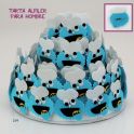 Tarta Alfiler con Broche The King Cookies (48 unidades)