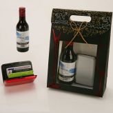 Vino Faustino VII+ Bolsa+Cartera Aluminio 3 colores