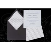 Invitaci&oacute;n boda sobre nombres