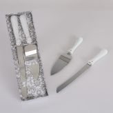 Set de tarta cuchillo
