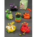 Frutas 6 Pinchos Metal Aperitivo